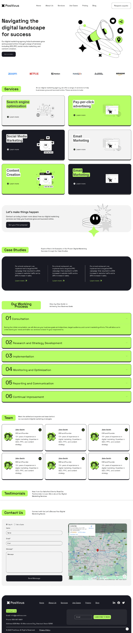 Apex Digital Marketing Agency Website Design